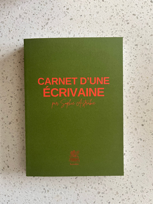 Carnet d'une écrivaine - édition 2025